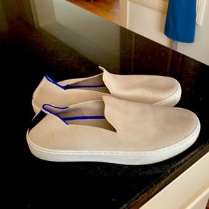 Rothy’s Original Slip On Sneaker in “sand”